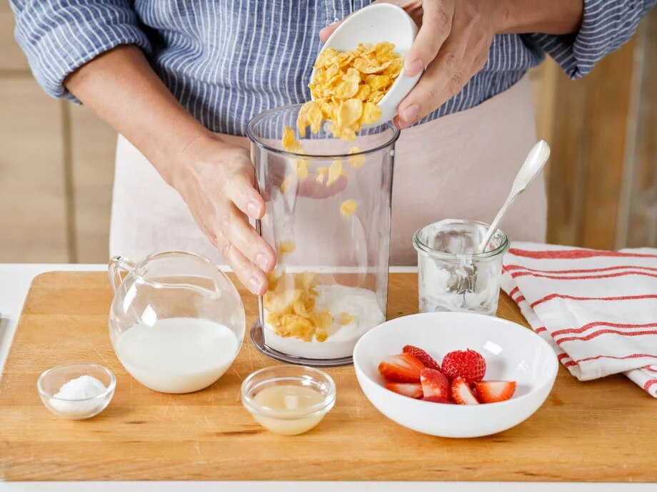 Batido de fresa
