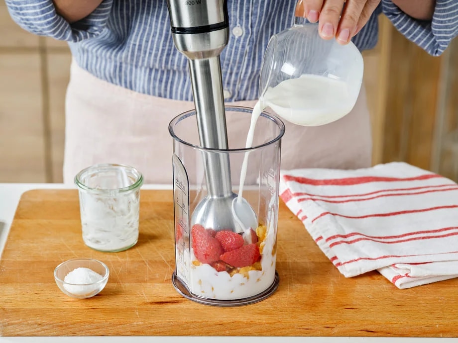 Batido de fresa