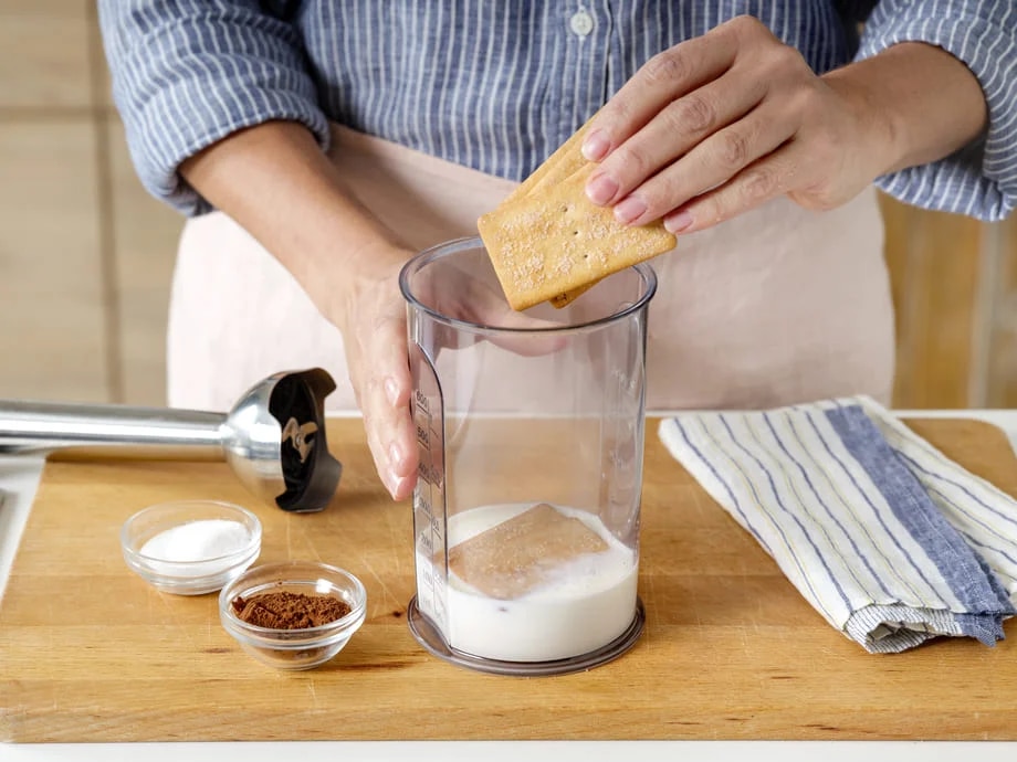 Batido de galletas