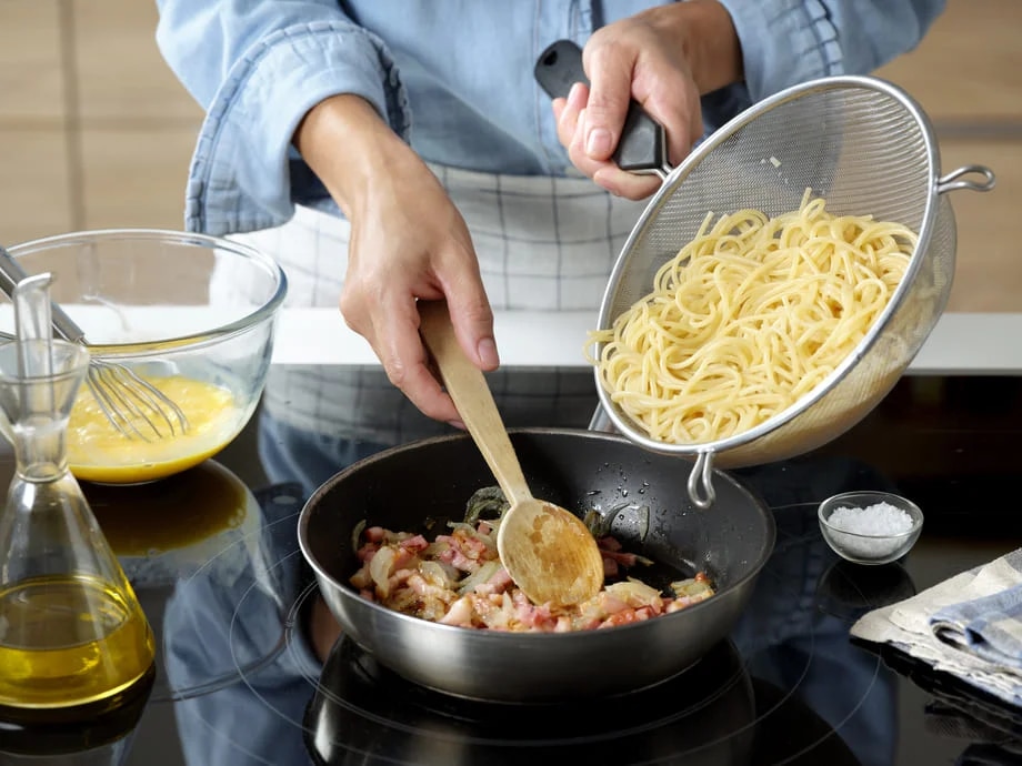 Espaguetis carbonara