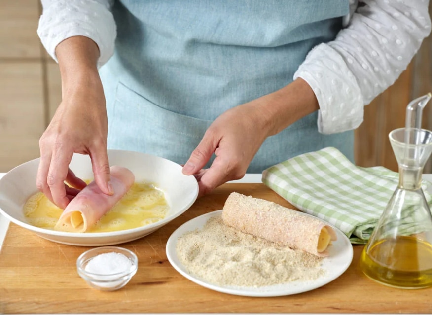 Rollitos de Jamón y Queso